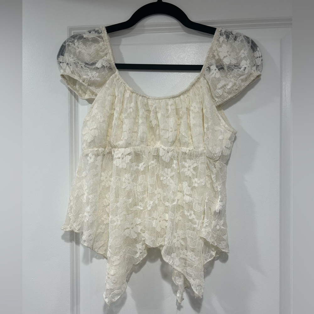 Fairycore/Cottagore fully laced top - Picture 2 of 7